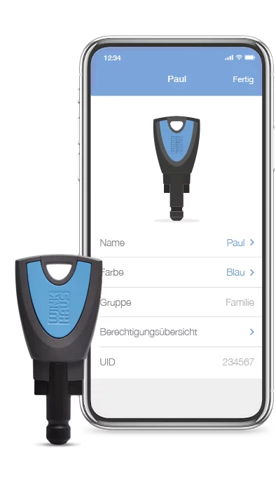 blueCompact mit App, Herstellerbild Winkhaus